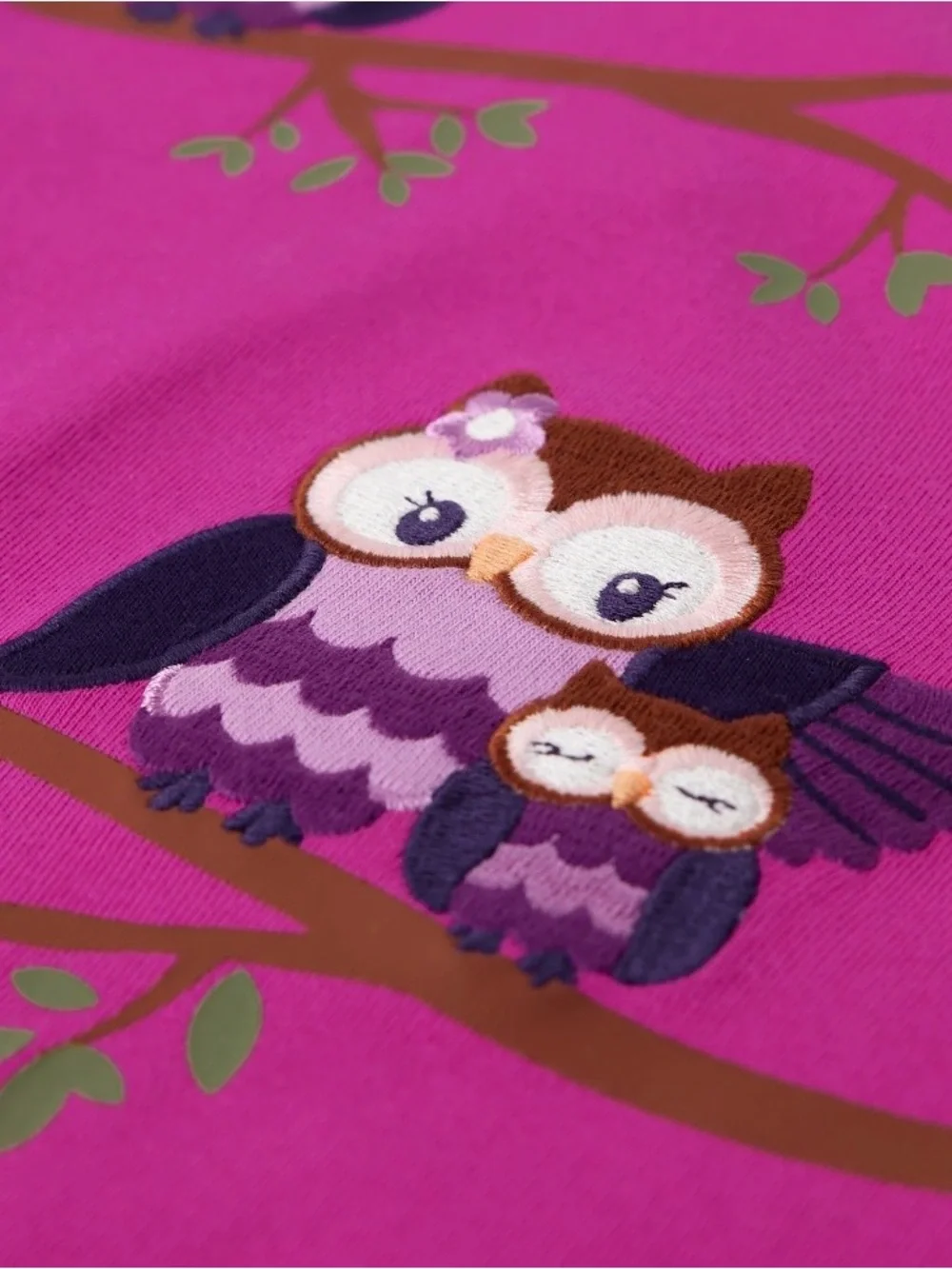 Gymboree Girls ‘Magical Meadow’ Magenta Owl Tee Size 5T